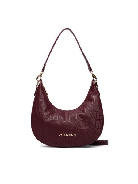 Valentino Torebka Gynevra Re VBSA6807 Bordowy. Czerwone torebki klasyczne damskie Valentino, bez wzorów, ze skóry, bez dodatków. Za 639.99 zł.