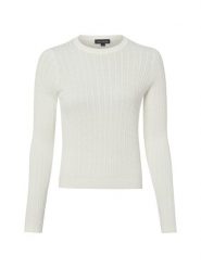 Franco Callegari Sweter z dzianiny Kobiety Bawełna biały, XXL. Białe swetry klasyczne damskie Franco Callegari, xxl, z bawełny, bez kołnierzyka. Za 249.95 zł.