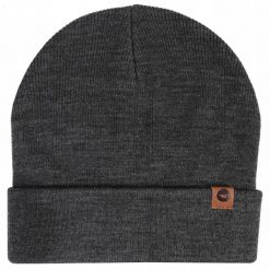 Czapka zimowa dla mężczyzn Hi-Tec Mabo beanie szary. Szare czapki męskie Hi-tec, na zimę, z aplikacjami, z materiału, eleganckie. Za 63.50 zł.