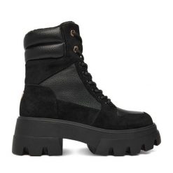 Trapery MEXX. Czarne trapery damskie Mexx, bez obcasa. Za 299.99 zł.