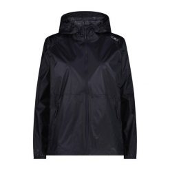 Kurtka przeciwdeszczowa z odpinanym kapturem damska CMP. Brązowe kurtki damskie CMP, l, z kapturem. Za 239.50 zł.