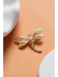 Heliophilia Broszka z cyrkoną i perłą rozmiar: onesize. Białe broszki damskie Heliophilia, z cyrkonią, metalowe. Za 61.02 zł.