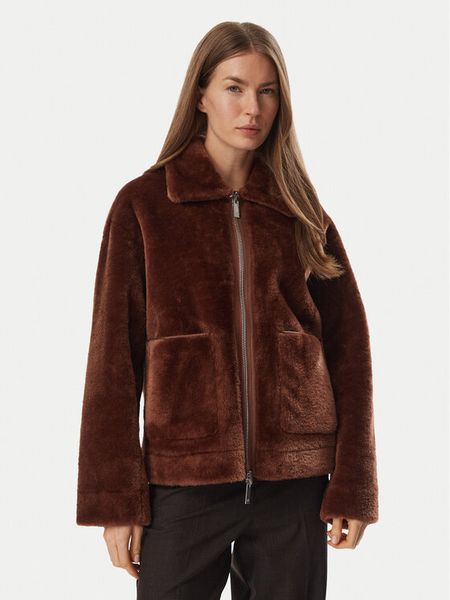 Marella Futro 2623456045 Brązowy Regular Fit. Brązowe futra damskie Marella. Za 1,579.00 zł.