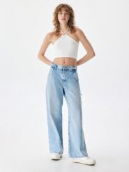 LTB Dżinsy "Lenora" - Comfort fit - w kolorze błękitnym rozmiar: W25. Niebieskie jeansy damskie LTB, z podwyższonym stanem. Za 83.42 zł.