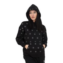 Damska Bluza Z Nadrukiem Love Na Całej Powierzchni. Czarne bluzy sportowe damskie Puma, l, z bawełny. Za 186.90 zł.