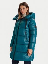 Save The Duck Płaszcz zimowy D45510W LOVE21 Niebieski Regular Fit. Niebieskie płaszcze damskie SAVE THE DUCK, na zimę, bez wzorów, z syntetyku. Za 1,759.00 zł.