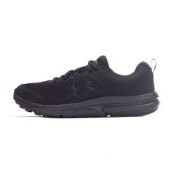 Buty Under Armour Charged Assert 10 M 3026175-004 czarne. Czarne buty sportowe na co dzień męskie bez zapięcia. Za 463.49 zł.
