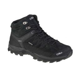 Buty trekkingowe CMP Rigel Waterproof. Czarne buty trekkingowe męskie CMP, ze skóry, bez zapięcia, trekkingowe. Za 479.99 zł.