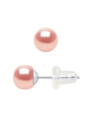 Mitzuko Złote kolczyki-wkrętki z perłami rozmiar: onesize. Szare kolczyki damskie Mitzuko, z perłą, złote. Za 193.95 zł.