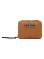 Burkely Skórzany portfel w kolorze karmelowym - 10 x 8 x 2 cm rozmiar: onesize. Brązowe portfele damskie Burkely, bez wzorów, z materiału. Za 127.65 zł.