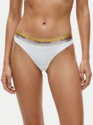Calvin Klein Underwear Stringi LV00QF8875 Biały. Białe stringi damskie Calvin Klein Underwear, xs, bez wzorów, z bawełny. Za 99.99 zł.