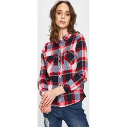 Tally Weijl - Koszula. Czerwone koszule damskie TALLY WEIJL, l, bez wzorów, z tkaniny, casualowe, bez kołnierzyka, bez ramiączek. W wyprzedaży za 39.90 zł.