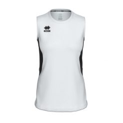 Errea Carry Tank Top Damskie. Białe topy sportowe damskie ERREA, s, bez wzorów, bez ramiączek. W wyprzedaży za 149.00 zł.