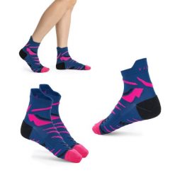 Skarpety damskie KADVA Stride Coolmax 2 pary. Fioletowe skarpetki damskie KADVA, bez wzorów, z elastanu. Za 26.99 zł.