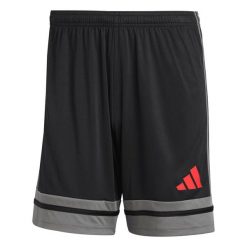 Spodenki krótkie męskie adidas Squadra 25. Czarne szorty męskie Adidas, bez wzorów, z dzianiny, sportowe. Za 99.00 zł.