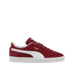 Buty PUMA Suede Classic Bordeaux/White. Białe buty sportowe na co dzień męskie Puma, na jesień, z materiału, bez zapięcia, trekkingowe, Puma Suede. Za 379.15 zł.