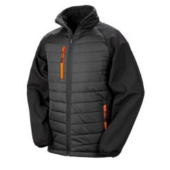 Kurtka Softshellowa Damska Compass. Czarne kurtki damskie RESULT, xs, bez wzorów, z materiału, bez kaptura. Za 200.99 zł.
