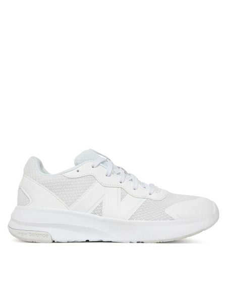 New Balance Buty do biegania 578 GK578WW Biały. Białe buty sportowe dziewczęce New Balance, bez wzorów, z materiału, bez zapięcia. Za 179.99 zł.