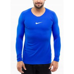 Koszulka Termoaktywna Mężczyzna Nike Długi Rękaw Longsleeve Dry Park rozmiar S. Niebieskie bielizna termoaktywna męska Nike, m, z materiału, bez ramiączek, na fitness i siłownię, dri-fit (nike). Za 83.99 zł.