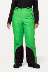 Damskie Spodnie narciarskie wodoodporne osłona przeciwśnieżna. Zielone spodnie materiałowe damskie Ulla Popken, bez wzorów, z materiału, plus size. Za 639.99 zł.