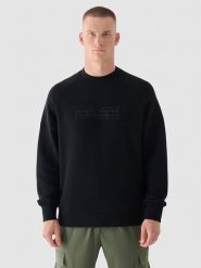 4F Bluza w kolorze czarnym rozmiar: S. Czarne bluzy bez kaptura męskie 4f, s. Za 74.63 zł.