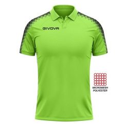 Sportowa koszulka polo Givova Apple Green 2xl. Czarne bluzki sportowe damskie Givova, m, z materiału, bez ramiączek, do piłki nożnej. Za 95.18 zł.