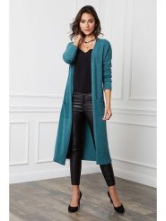 Joséfine Kardigan "Balle" w kolorze niebiesko-zielonym rozmiar: M. Niebieskie kardigany damskie Joséfine, m, bez wzorów, z kaszmiru. Za 218.05 zł.