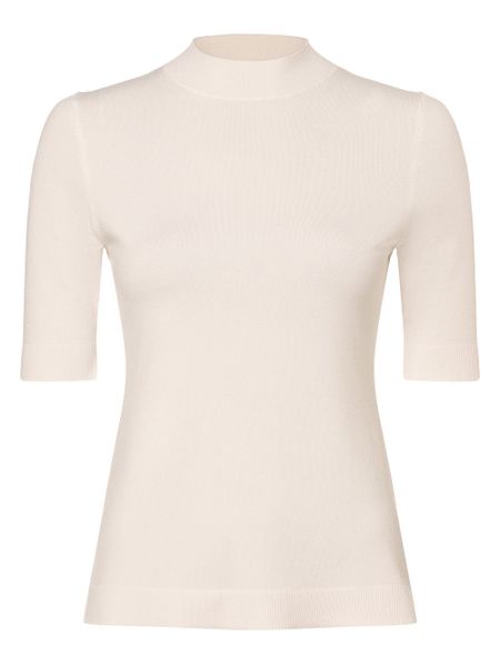 Comma koszulka z dzianiny Kobiety biały, 44. Białe t-shirty damskie Comma, bez wzorów, z dzianiny, bez kołnierzyka. Za 299.95 zł.