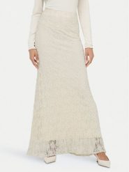 ONLY Spódnica maxi Albina 15372797 Beżowy jasny Slim Fit. Brązowe spódniczki damskie Only, l, bez wzorów, z syntetyku, maxi. Za 149.99 zł.