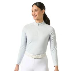 Damska bielizna termoaktywna z długim rękawem PS of Sweden Evelina Crystal. Niebieskia bielizna termoaktywna damska PS OF SWEDEN, bez wzorów. Za 389.00 zł.