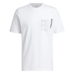 T-shirt z krótkim rękawem męski adidas CITY ESCAPE GRAPHIC. Białe t-shirty męskie Adidas, l, bez wzorów, z bawełny, bez kołnierzyka. Za 187.70 zł.