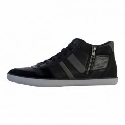 Buty GEOX U26BCA 0PT22 Czarny. Czarne buty trekkingowe męskie Geox, ze skóry, bez zapięcia, na fitness i siłownię. Za 267.99 zł.