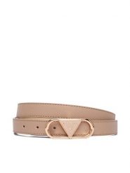 Guess Pasek Damski BW9270 P5320 Beżowy. Brązowe paski damskie Guess, z aplikacjami, ze skóry. Za 239.99 zł.