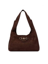 Guess Torebka Sunset HWSG23 14020 Brązowy. Brązowe torebki klasyczne damskie Guess, z aplikacjami, z materiału, bez dodatków. Za 674.99 zł.