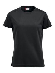 Clique Ice-T Women koszulka damska z oddychającego poliestru. Czarne t-shirty damskie CLIQUE, xl, bez wzorów, z materiału, bez kołnierzyka. Za 114.44 zł.