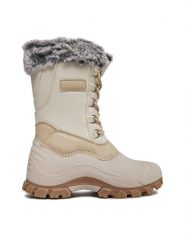 CMP Śniegowce Magdalena Snowboots 3Q76455J Beżowy. Brązowe kozaki dziewczęce CMP, z materiału. Za 269.99 zł.