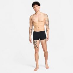 Bokserki kąpielowe męskie Nike Hydrastrong Solid Square Leg. Niebieskie kąpielówki męskie Nike, m, bez wzorów. Za 149.99 zł.