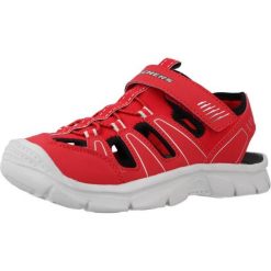 Sandały Mężczyzna Skechers Relix czerwony. Czerwone sandały męskie Skechers, bez zapięcia. W wyprzedaży za 180.40 zł.