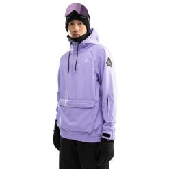Męska kurtka snowboardowa Sporty zimowe Siroko W3 Halti. Fioletowe kurtki męskie SIROKO, l, bez wzorów, z softshellu, bez kaptura, narciarskie. Za 844.00 zł.