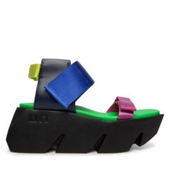 Sandały United Nude. Sandały damskie United Nude, bez wzorów, bez obcasa, na koturnie. Za 1,159.00 zł.