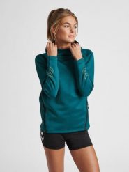 Damska bluza z kapturem Hummel Cima XK. Niebieskie bluzy z kapturem damskie HUMMEL, xs, z dresówki. Za 227.90 zł.
