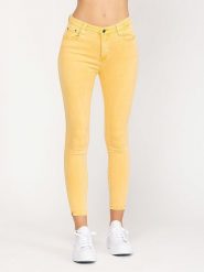 Tantra Dżinsy - Skinny fit - w kolorze żółtym rozmiar: S. Żółte jeansy damskie Tantra. Za 113.63 zł.