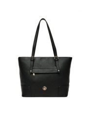 Beverly Hills Polo Club Torebka CEO-BHPC-C-007-08 Czarny. Czarne torebki klasyczne damskie Beverly Hills Polo Club, bez wzorów, z materiału, bez dodatków. Za 249.99 zł.