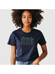 WOOOP Koszulka "Take me back to holidays" w kolorze granatowym rozmiar: XL. Niebieskie bluzki damskie Wooop, xl, bez wzorów, z bawełny, bez kołnierzyka. Za 41.49 zł.