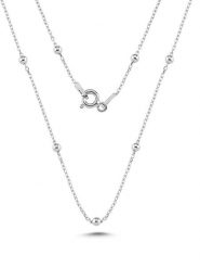 Lodie Silver Srebrny naszyjnik z elementami ozdobnymi rozmiar: onesize. Szare naszyjniki damskie Lodie Silver, srebrne. Za 108.74 zł.