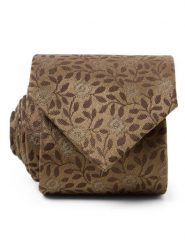 Finshley & Harding Krawat Mężczyźni Jedwab (100%) brązowy, ONE SIZE. Brązowe krawaty i muchy męskie Finshley & Harding, bez wzorów, z jedwabiu, biznesowe. Za 179.95 zł.