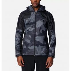 Kurtka Sportowa Z Kapturem Męska Columbia Inner Limits. Czarne kurtki treningowe męskie Columbia, m, bez wzorów, trekkingowe. Za 429.99 zł.