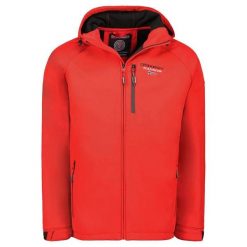 Kurtka softshell męska Geographical Norway TAKITO RED DB MEN 009, czerwona. Czerwone kurtki męskie Geographical Norway, m, bez wzorów, z elastanu. Za 209.00 zł.