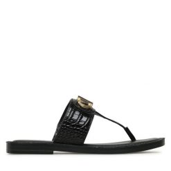 Japonki MICHAEL Michael Kors. Czarne klapki damskie MICHAEL Michael Kors, bez wzorów, bez obcasa. Za 1,209.00 zł.