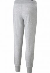 Damskie spodnie dresowe Essentials PUMA Light Gray Heather. Czarne spodnie sportowe damskie Puma, xl, z bawełny, na fitness i siłownię. Za 141.99 zł.